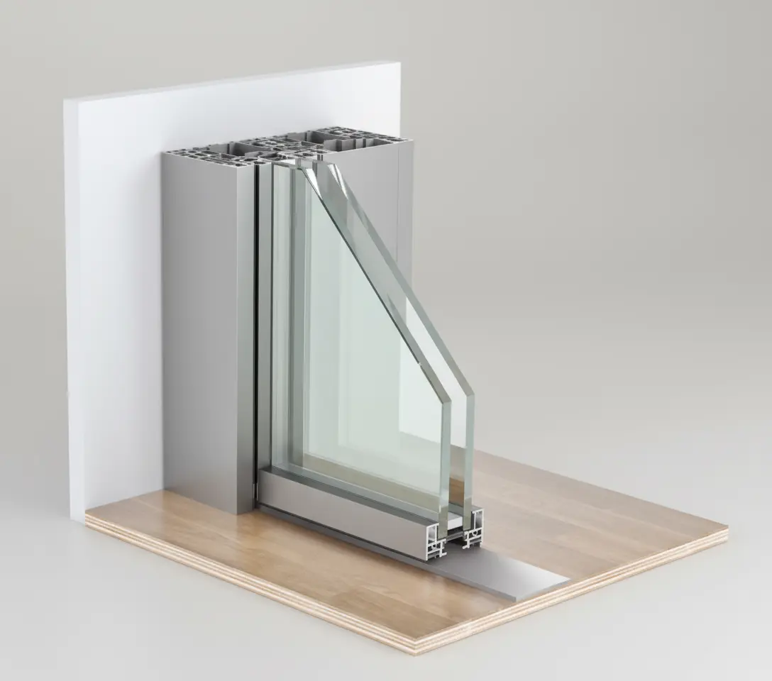 Amplia gama de colores y acabados para ventanas Fly Light con más de 60 opciones disponibles bajo pedido, incluyendo acabados brillantes, mates, gofrados, jaspeados efecto madera, oxidados y cepillados.